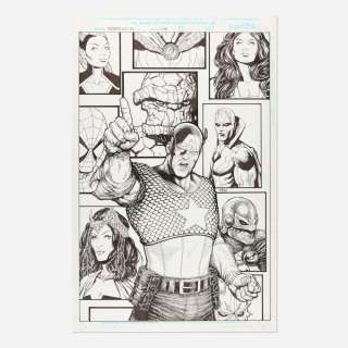 Steve McNiven, Avengers: Empyre #1 Cover Original Art (Marvel Comics, 2020) | Landry Pop Auctions