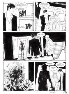Maxi Dylan Dog Old Boy n. 23 - Tavola Originale "a volte non ritornano" - Loose page - First edition - (2015) | Catawiki