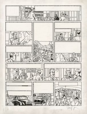 Van Dongen | Blake et Mortimer T. 31 La menace Atlante | Galerie Champaka