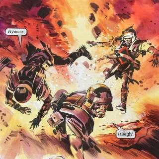 Wood, Gerry - 2x Planche originale en couleur - Trigan Empire - (1979) | Catawiki