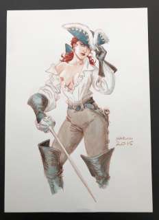 Marini - Dessin original couleur - Ansea - Le Scorpion | Catawiki