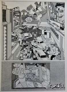 Daniel Torres - OPIUM – Planche Originale – N° 64