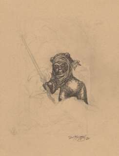 Josh Medors - ewok from star wars: return of the jedi commission - signed