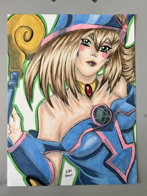 Arttrober2026 - Dark Magician Girl by EBUDraws | Raremarq (Buy It Now)