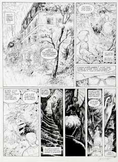 Vicomte | Sasmira, planche n°27 Ã  l’encre de Chine et Ã  l… | Banque Dessinée