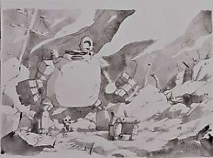 Baker, Steve - Dessin original - Bots (2017)