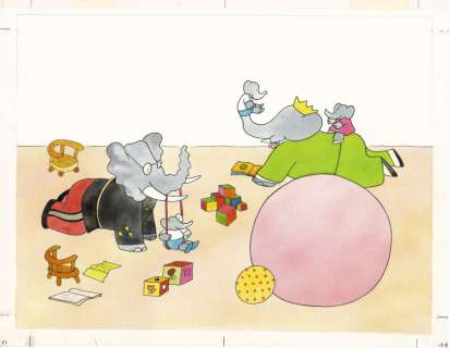 Laurent de Brunhoff - Babar et la chambre de jeux