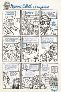 Tronchet (Didier Vasseur Dit) - Raymond Calbuth et le triangle secret