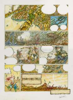 Thierry Ségur - Planche originale - Le pays des songes - Légendes des contrées oubliées - Thierry Ségur