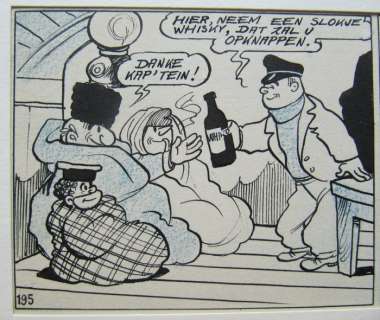 Nero 6 - Het vredesoffensief van Nero met originele pagina (p.49) - Hardcover - First print of a reissue - (1954/1985) | Catawiki