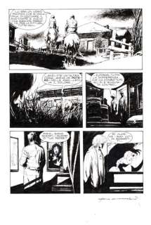 Brendon n. 4 - Tavola Originale "le ali della notte" ROI - Loose page - First edition - (1998) | Catawiki