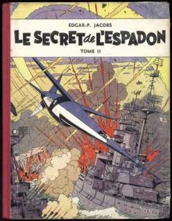 Jacobs, Edgard P | BLAKE ET MORTIMER "Le secret de l’espadon", tome 2, EO | Cornette de St Cyr