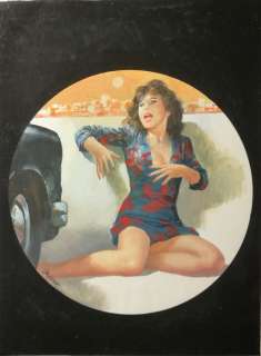 Segretissimo #968 - Carlo Jacono cover originale "La Vendetta" - Loose page - (1983) | Catawiki