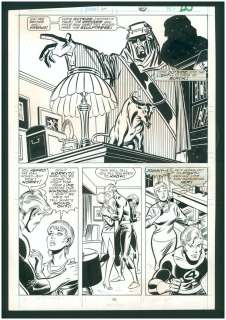 Buscema, John; Sinnott, Joe | Fantastic Four #309 page 15 Original Comic Art by John Buscema. | Parigi Books