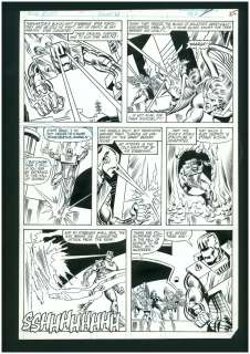 Buscema, Sal; Sinnott, Joe - Item #38694 Rom #21 Page 2 Original Comic Art by Sal Buscema. Sal Buscema, Joe Sinnott