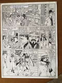 Carin, Francis - Planche originale - Victor Sackville T15 - Le Magicien de Brooklyn - (2000) | Catawiki