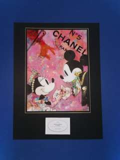 mickey mouse - original artwork for Chanel - Loose page | Catawiki