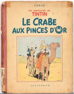 Tintin | Le Crabe aux pinces d’or, édition noi… | Banque Dessinée
