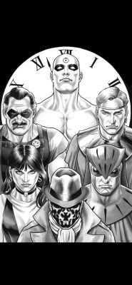 Nicola Scott | Covers - Watchman Variant Cover | Nicola Scott