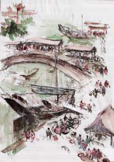 Follet | Illustration Ã  la gouache et Ã  l’acrylique reprÃ… | Banque Dessinée