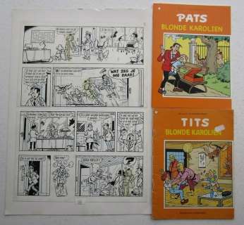 Pats - Originele pagina (p.5) - Blonde Karolien - (1979) | Catawiki