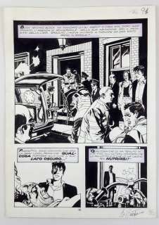 Giampiero Casertano - Tav. Origin. n. 91 "Dylan Dog: Morte a Domicilio" - Firmata - Loose page - First edition - (1999) | Catawiki