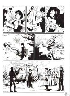 Legs Weaver Speciale n. 9 - 2 Tavola Originale "nuova Londra" - Loose page - First edition - (2003) | Catawiki