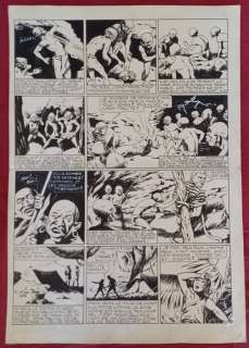 Chott - Planche originale - Mowg - Fils de la brousse - (1947)