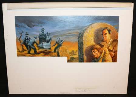 Jeff Easley - frankenstein illustration used for book interior