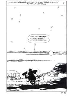 La Compagnia della Forca n. 17 - Tavola Originale "i due genii siamesi" Magnus - First edition - (1978) | Catawiki