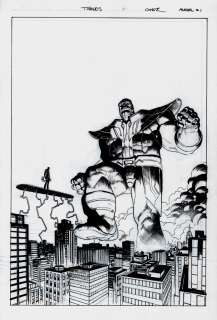 Geoff Shaw - thanos annual #1 cover (2018)