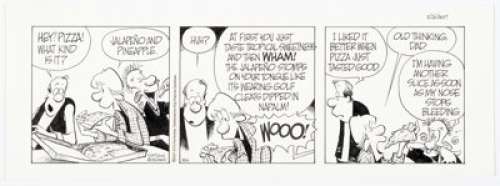 Borgman, Jim | Jerry Scott and Jim Borgman Zits Daily Comic Strip Original Art dated 2-26-07 (King Features Syndicate, 2007).... | Heritage