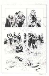 Jim Cheung and Mark Morales Avengers: The Children’s Crusade Story Page 10 Original Art (Marvel, 2012). | Heritage