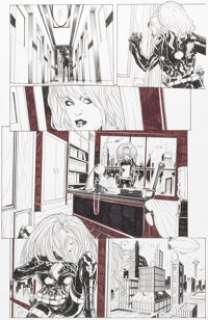 Facundo Percio Anna Mercury #1 First Appearance of Anna Mercury Story Page 1 Original Art (Avatar Press, 2008). | Heritage