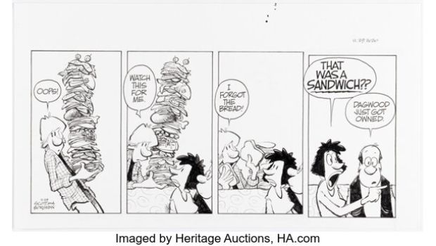 Jerry Scott and Jim Borgman Zits Sunday Comic Strip Original Art dated 11-29-20 (King Features Syndicate, 2020). | Heritage