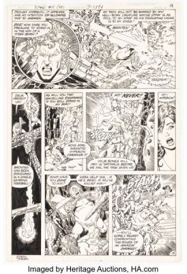 George Pérez and Romeo Tanghal The New Teen Titans #11 Story Page 15 Original Art (DC, 1981). | Heritage