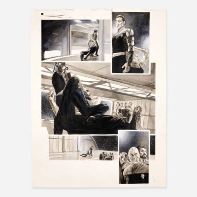 J.K. Woodward | Lot 362 - Star Trek: The Next Generation: Mirror Broken #3 Story Page 17 Original Art (IDW, 2017) | Landry Pop Auctions