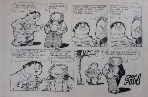 Hislaire - Planche originale - Bidouille et Violette - (1980) | Catawiki