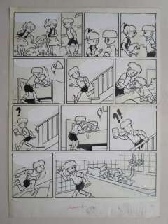 Nys, Jef - Originele pagina - Jommeke - gagplaat | Catawiki