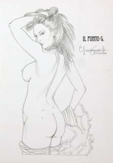 Giovanna Casotto - artbook "Il punto G" + illustraz. originale + lito firmata - Loose page - First edition - (2018) | Catawiki