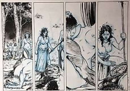 Demare, Nicolas - Originele, halve pagina (p.40) - Oracle T.4 - Le Malformé - (2014)