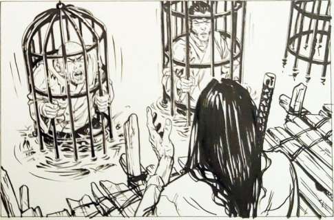 Samuraï T9 - Original page (p.6) Ogomo - (2014) | Catawiki