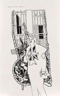 DMZ #66 - Citizen Zee - Original Cover Illustration - Loose page - First edition - (2011) | Catawiki