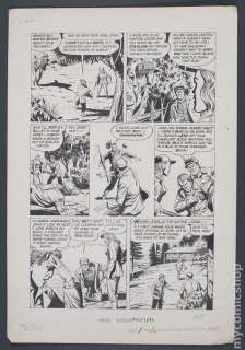 Original Art for John Wayne Adventure Comics (1949) Issue 20, Page 16 | mycomicshop.com