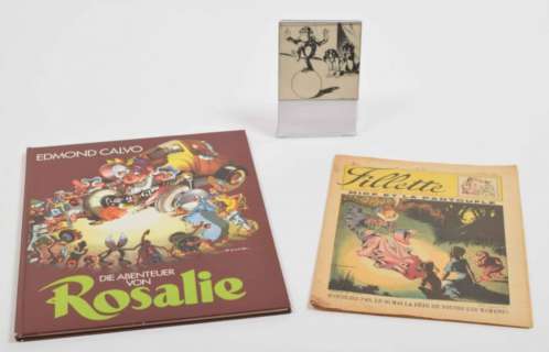 [ORIGINAL BOOK & COMIC BOOK ARTWORK] EDMUND CALVO (1892-1957) | Zwiggelaar Auctions