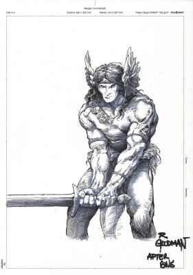 Conan the Barbarian – After Barry Windsor-Smith | Corner4art