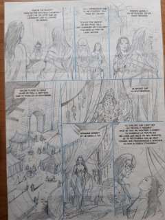Xavier, Philippe - Planche originale crayonnée - Croisade T3 - Le Maître des machines - (2009) | Catawiki