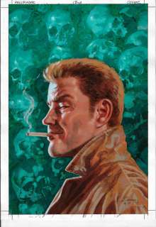 Sean Phillips | Hellblazer (2016) Variant Cover Issue 18 Page Cover | Splash Page