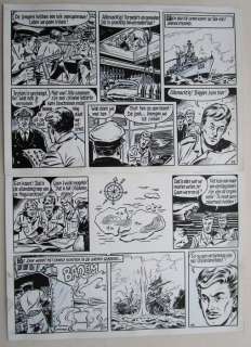Biggles 1 - Originele pagina (p.26) - Biggles in het verre oosten - Loose page - (1965) | Catawiki