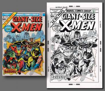 Giant-Size X-Men # 1 (2011) Cover Recreation by Bruce McCorkindale